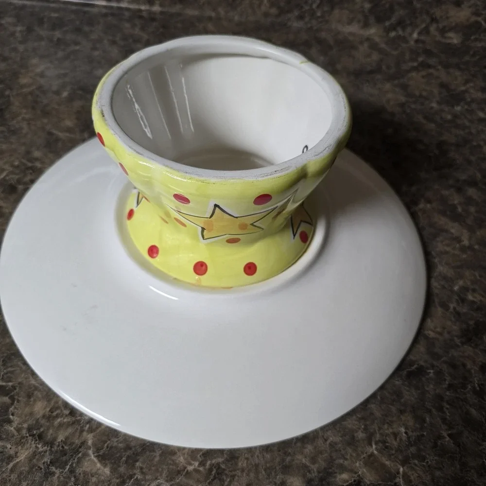 Vicki Carroll Designs Magnolia Lane Christmas Cake Stand – 13